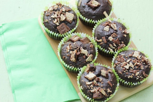 Photo a Day: KitKat Chocolate Muffins