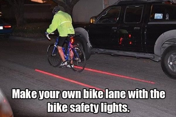 bike lane light