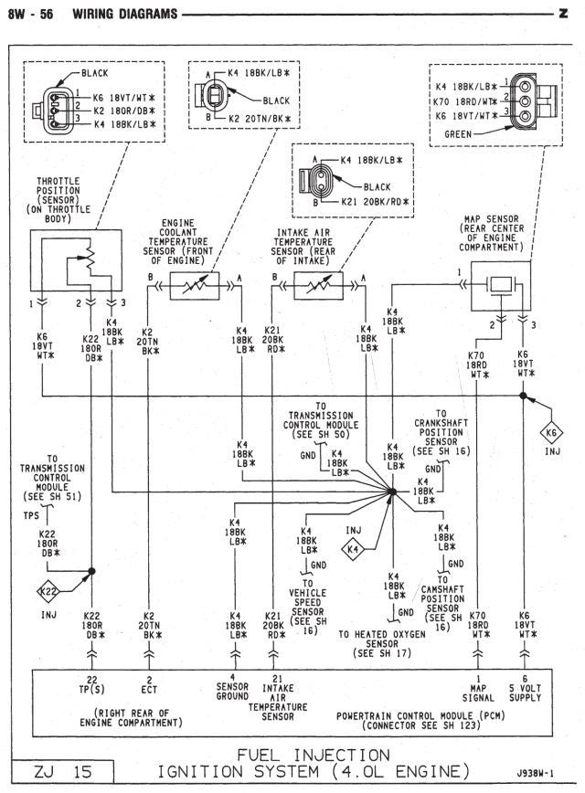 97 Jeep Cherokee Power Window Wiring Diagram