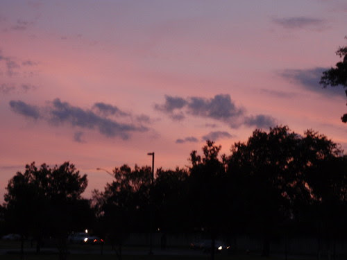 Sunset Over College Station