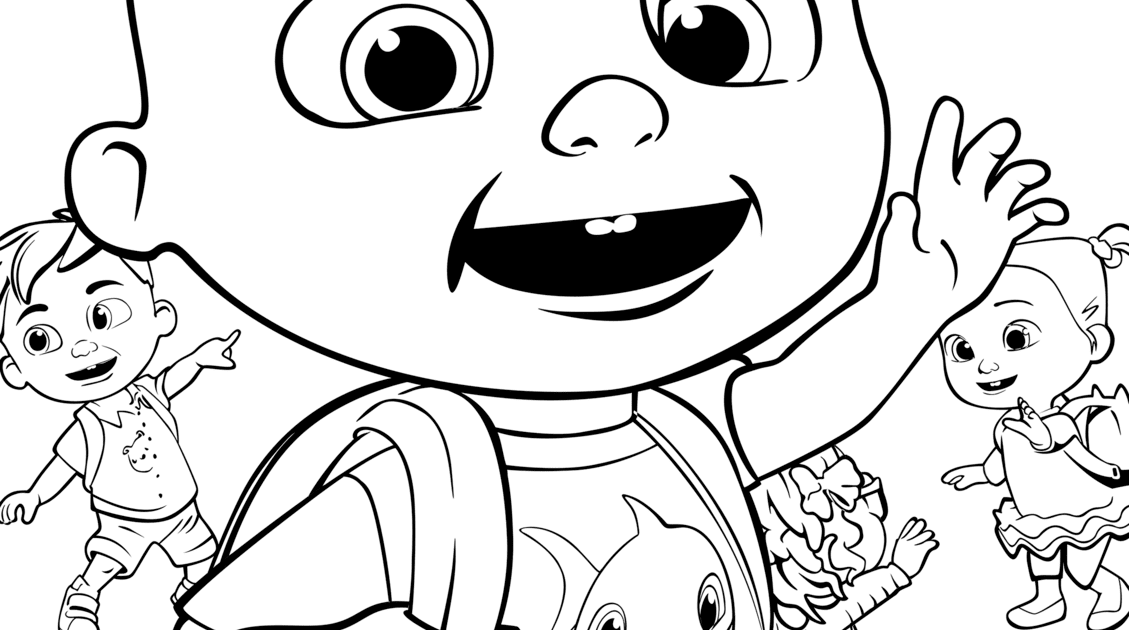 Cocomelon Coloring Page Cocomelon Coloring Pages Coloring Home
