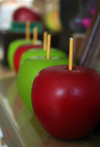 wooden apples
