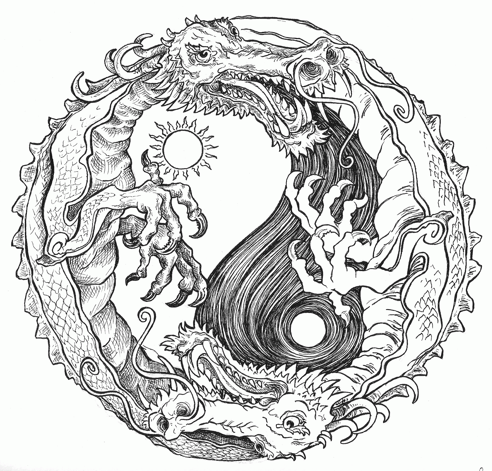 Coloring Page Moon And Sun  Free Printable Space Coloring Pages / Download and print for free.