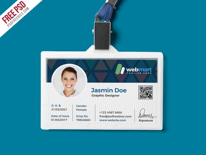 [View 34+] 25+ Template Id Card Landscape Pics jpg - F1 Shirt Vector