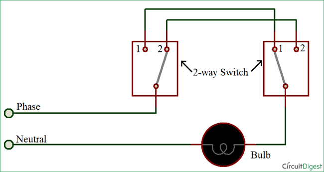Two Position Switch Wiring Diagram - Complete Wiring Schemas
