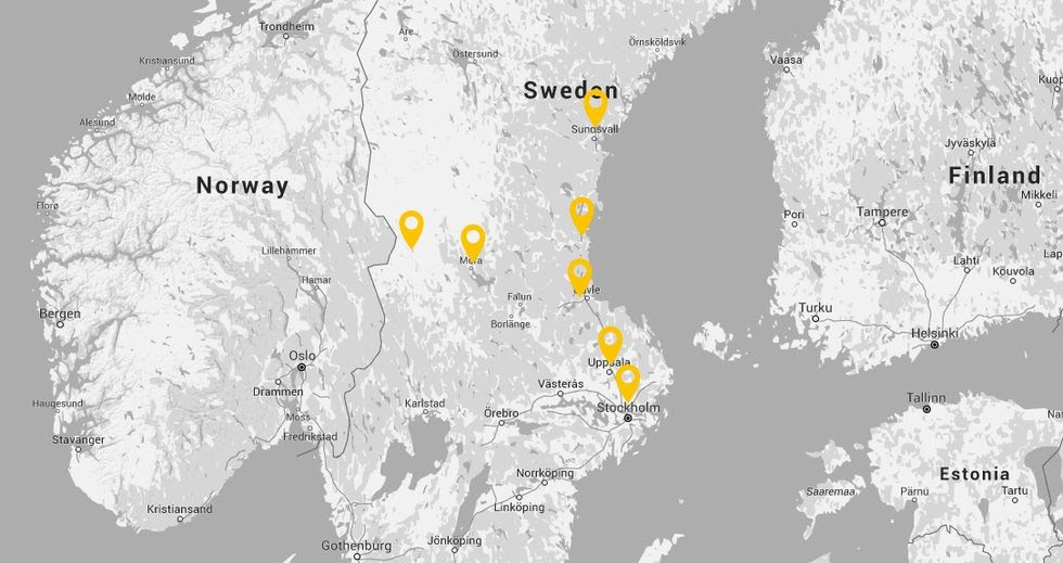 Mcdonalds Karta Sverige | Karta