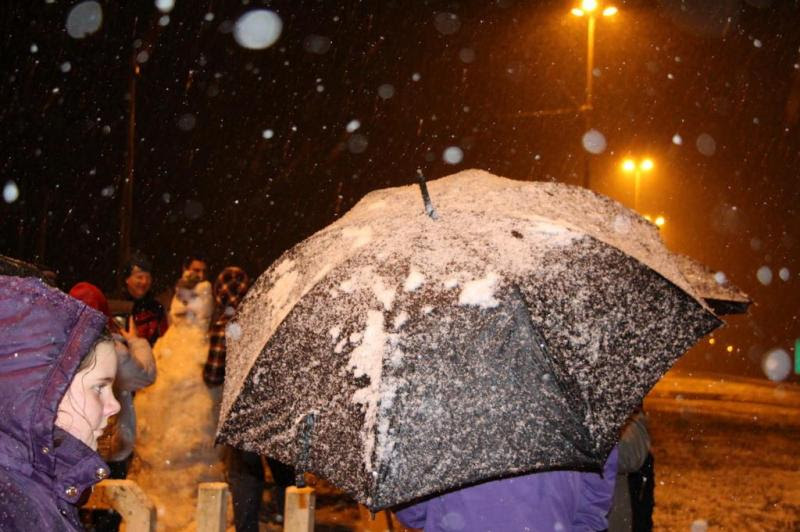 Leitora Marcia Zenf registrou a neve em Papanduva.:imagem 25