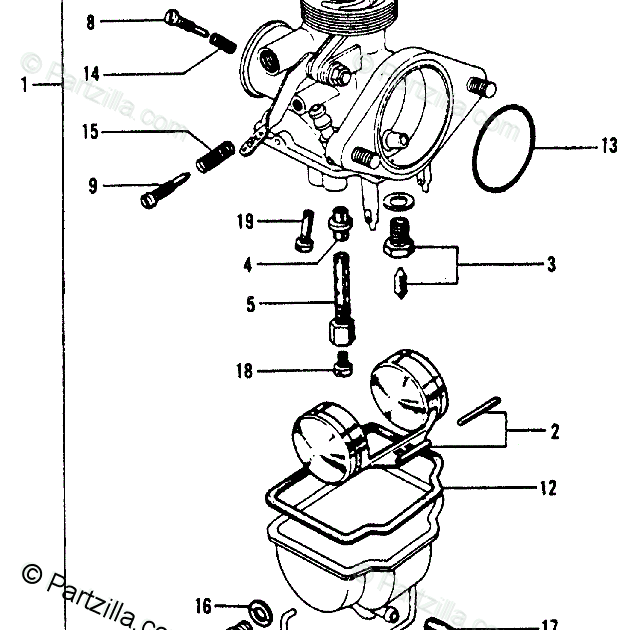 Motorcycle Diagram Carburetor - Diagram Media