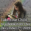 Take Your Child to a Bookstore Day Pin