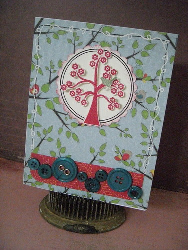 Cheerful Tree Card
