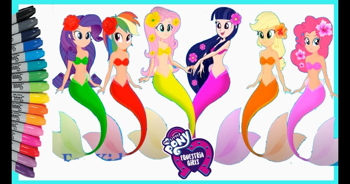 Gambar Mewarnai My Little Pony Manusia : 4 Cara Untuk