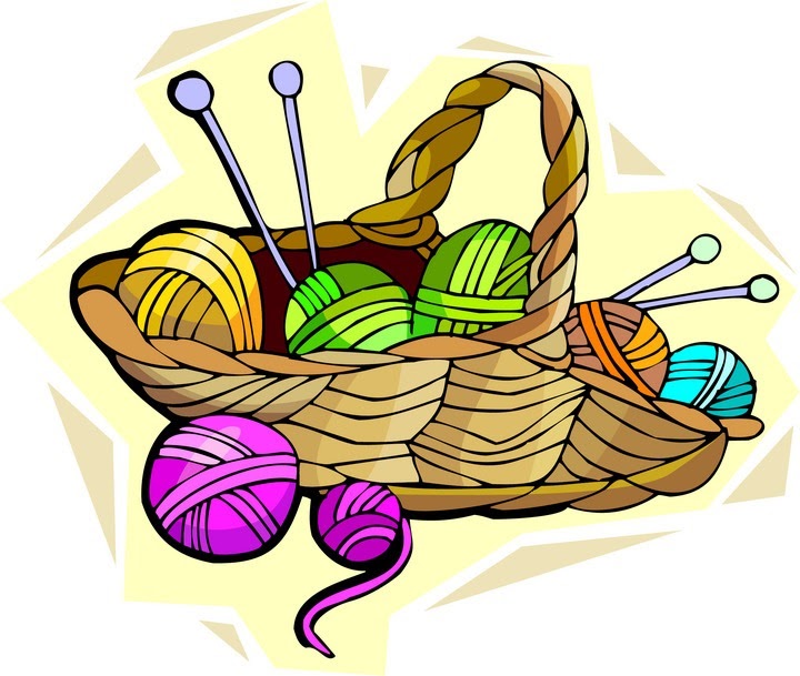 Free Clip Art Knitting Needles And Yarn