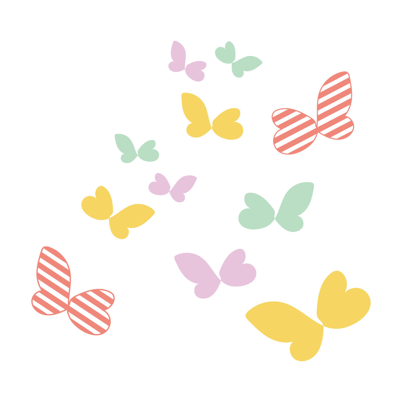 綺麗なかわいい 蝶々 イラスト 保育 すべてのイラスト画像