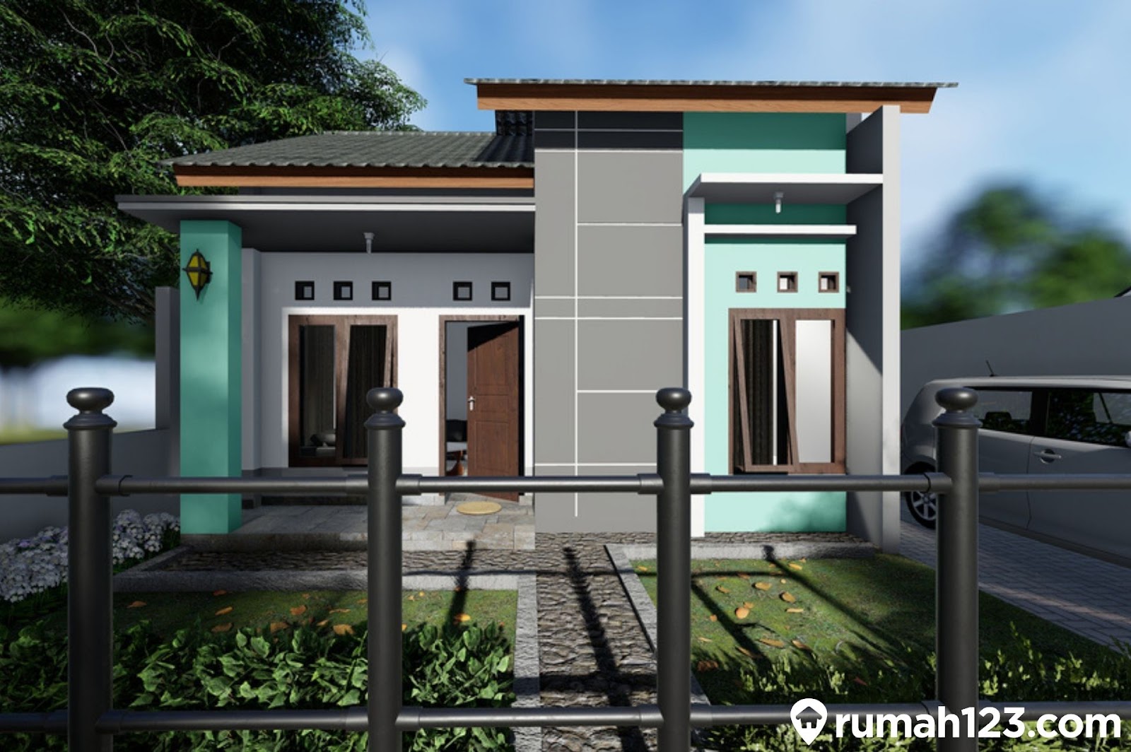 34 Rumah sederhana di kampung tapi bagus