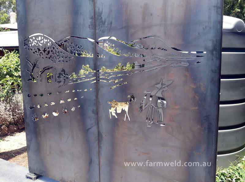Metal garden art | metal wall art | Australia | Farmweld