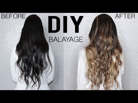 Mariam Issa Fashions Fade Style Is Eternal How To Diy Balayage Ombre Hair Tutorial At Home From Dark To Blonde
