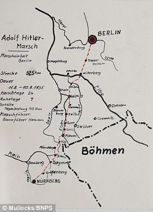Nieboy's incredibly detailed map of a march to Berlin
