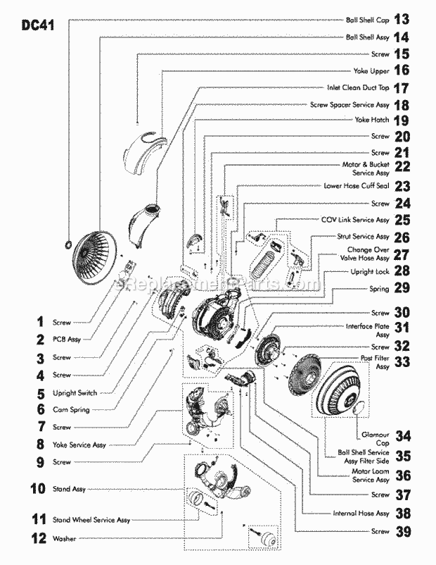 Dyson Dc17 Parts Diagram - Hanenhuusholli