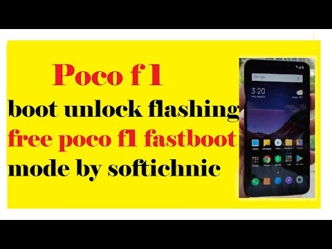 poco f1 boot unlock | flashing free poco f1 fastboot mode by softichnic