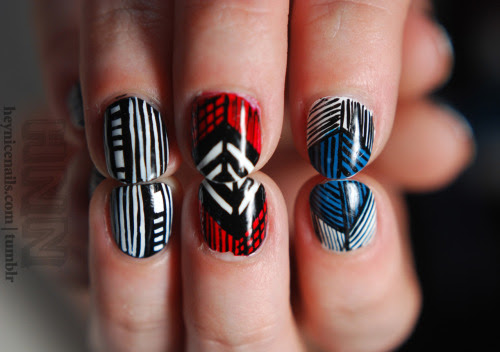 Outra Marimekko inspirado mani