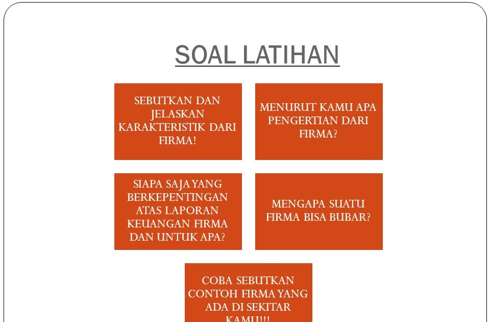 Contoh Laporan Keuangan Firma Hukum