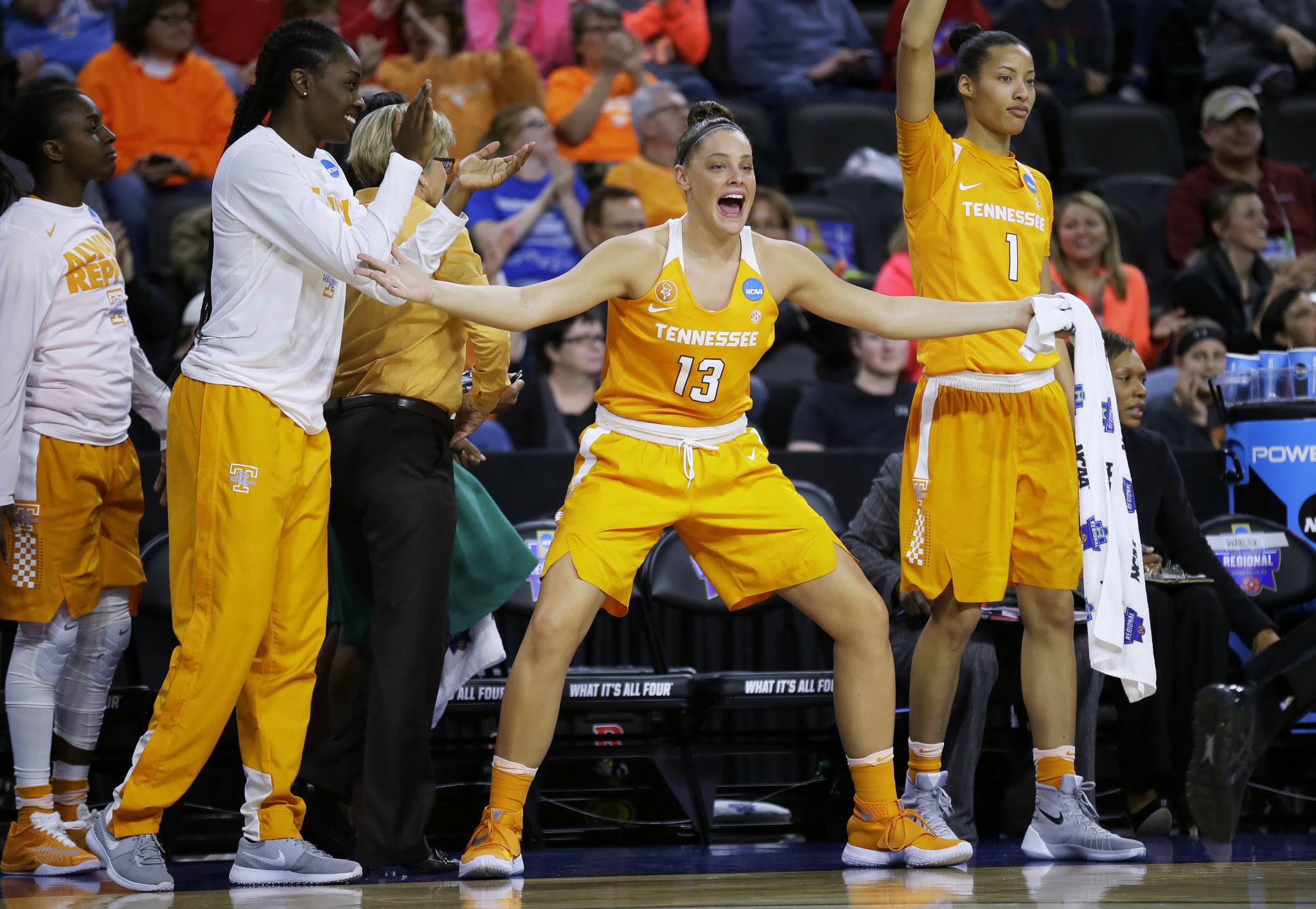 USA BasketBall: Tennessee Womens Basketball Team