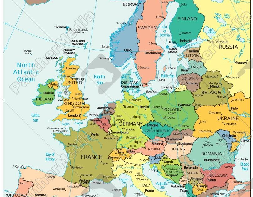 Europer Karte : Europa Karte Schweden Stockfotografie Alamy / Die