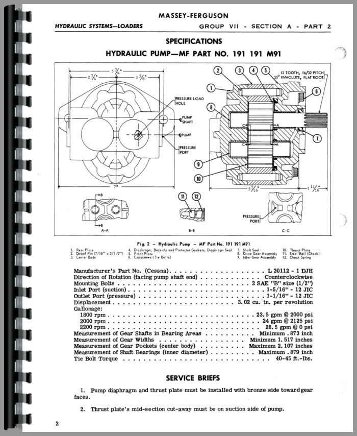 Massey Ferguson 165 Parts Diagram