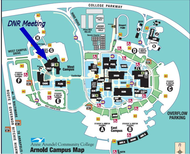 Anne Arundel Community College Map Maping Resources