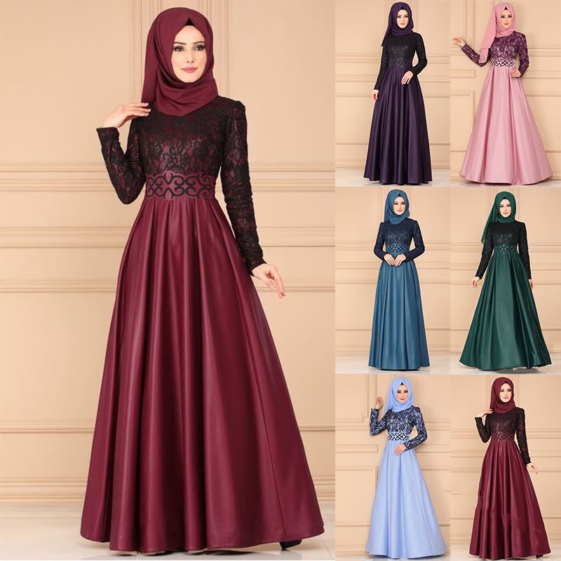 Top Baju Dress Muslimah