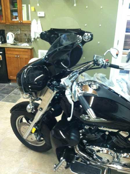 batwing fairing for yamaha road star
