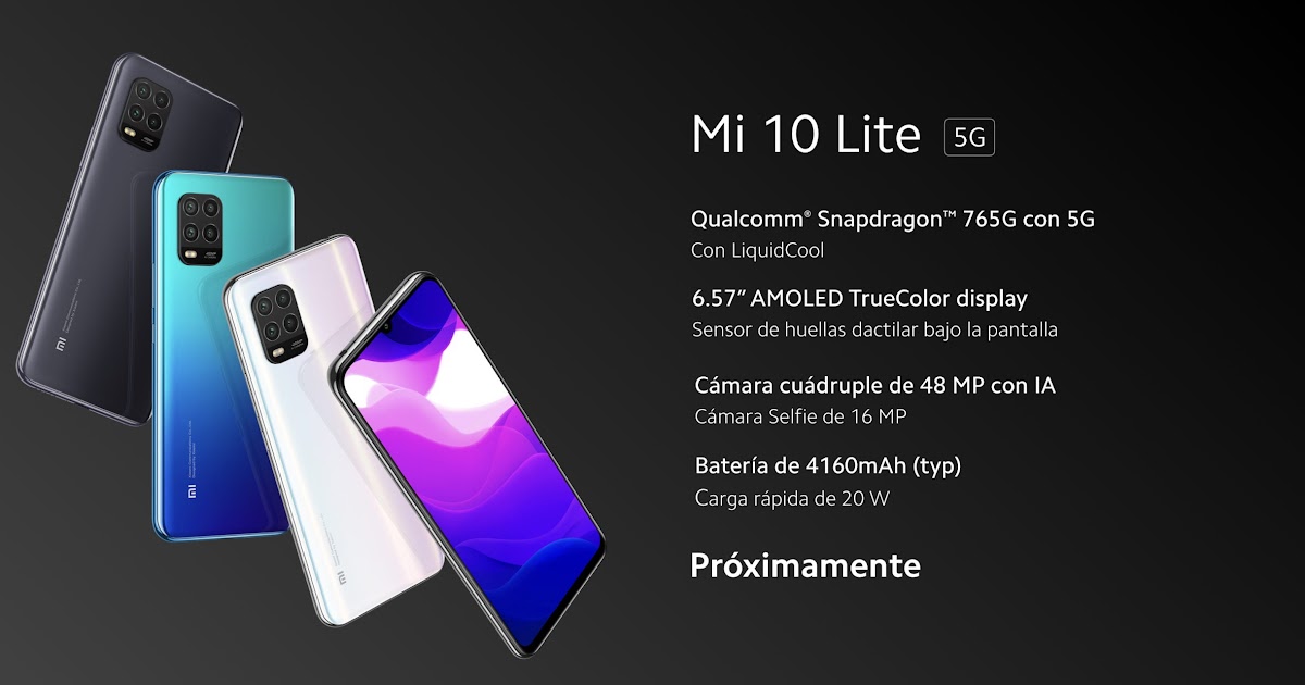 This is the new Xiaomi Mi 10 Lite 5G: Snapdragon 765G, AMOLED of 6.57 â