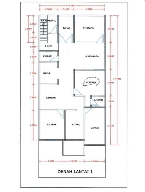 Desain Rumah Minimalis 6x10 3 Kamar - JANGANDIA3