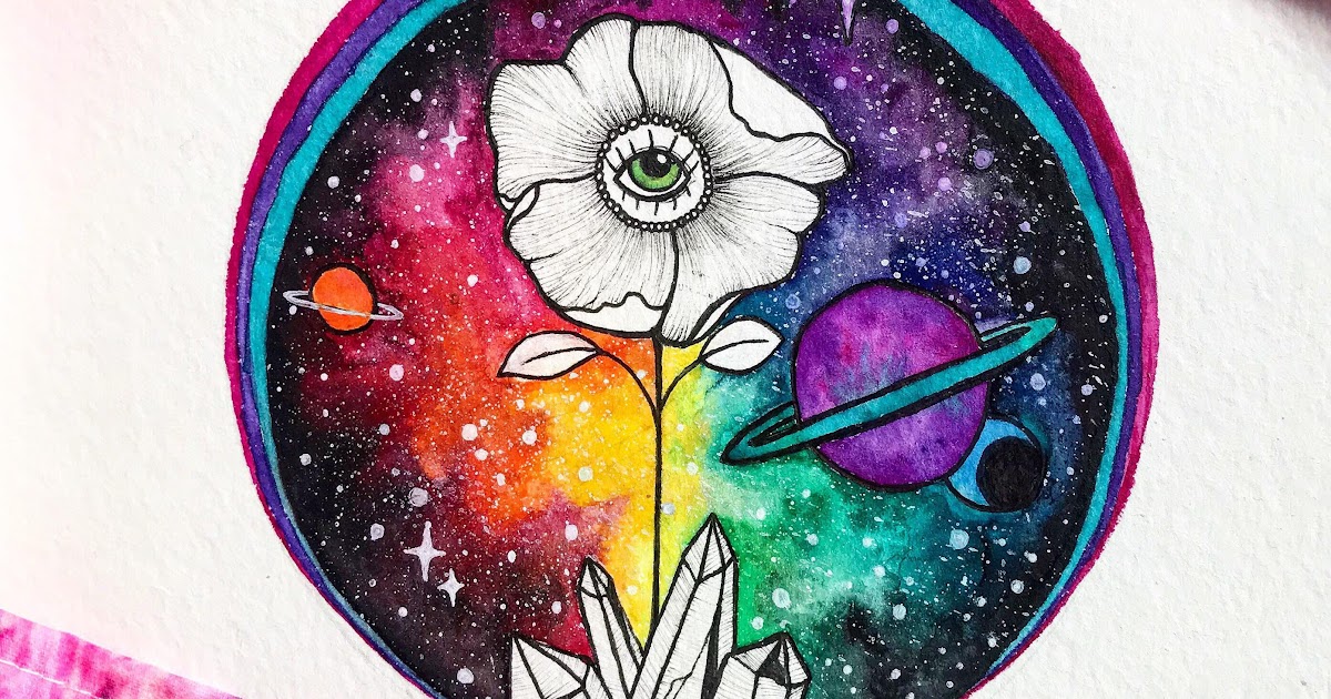 Trippy Galaxy : Galaxy planet Video | Vaporwave wallpaper, Trippy