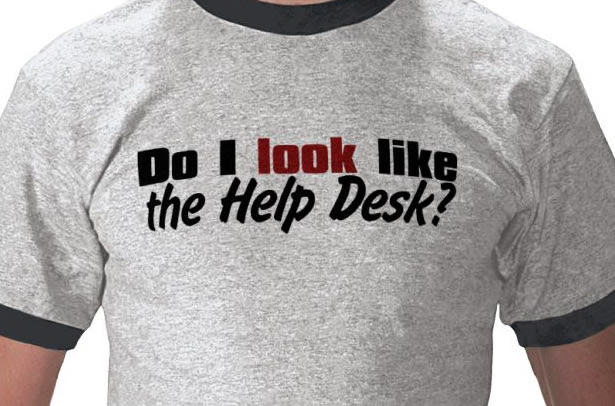 tshirt help desk