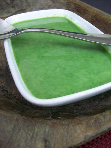 Indian Cream of Spinach Soup