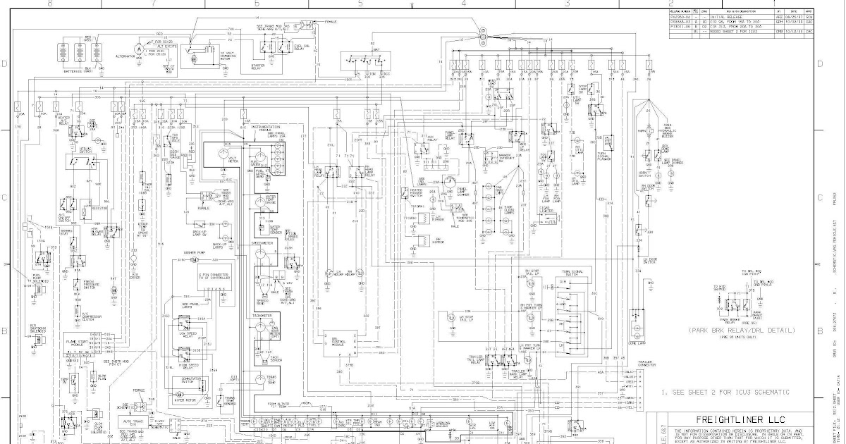 2007 Freightliner Century Fuse Box Diagram | schematic and wiring diagram
