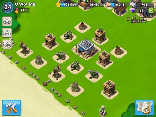 Boom Beach Layouts / Unlocked at hq level 13, players may save 2