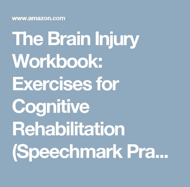 Cognitive Worksheets For Adults With Brain Injury : Speech Therapy