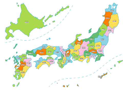 50 素晴らしいかわいい 北海道 地図 イラスト