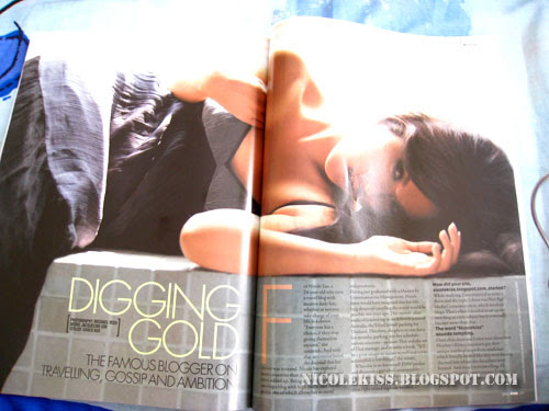 my feature on fhm