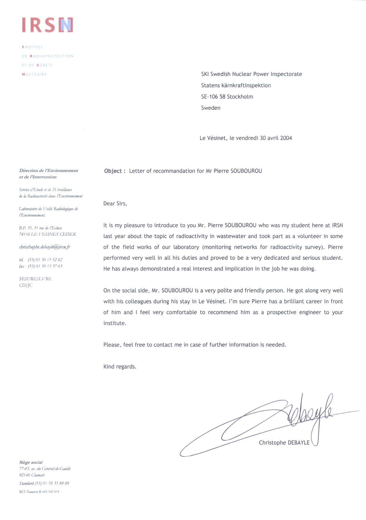 Exemple De Lettre De Recommandation Pour Naturalisation  My XXX Hot Girl