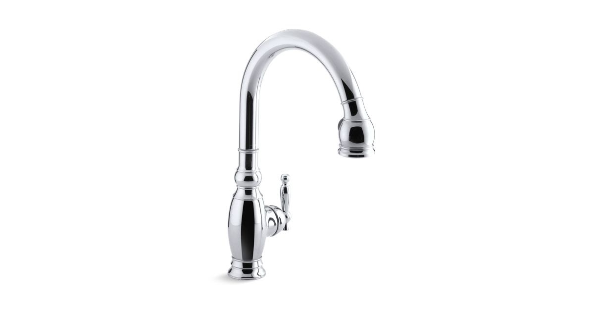 Kohler A112.18.1 Kitchen Faucet / Kohler Artifacts Single Handle Pull