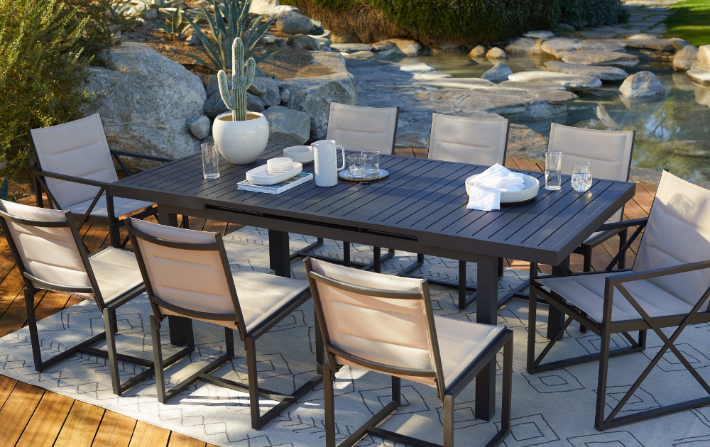 Outdoor Dining Sets For 8 With Umbrella Hole - abevegedeika