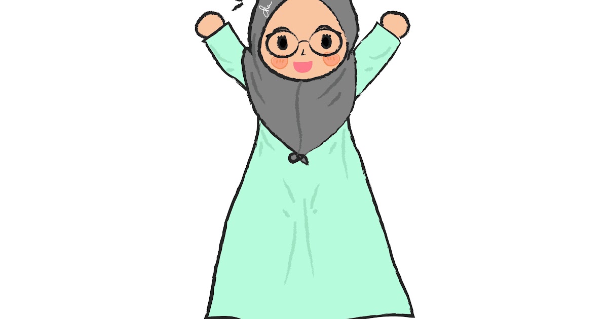 Baru 30++ Foto Kartun Muslimah Berpasangan Gambar Kartun Mu