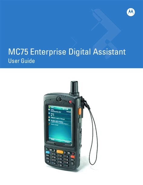 Download PDF Online motorola mc75 user manual PDF Book Free Download