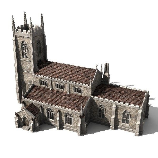 Minecraft Medieval Church Clip Art Library