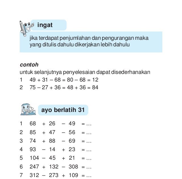 Soal Pembagian Kelas 2 Sd