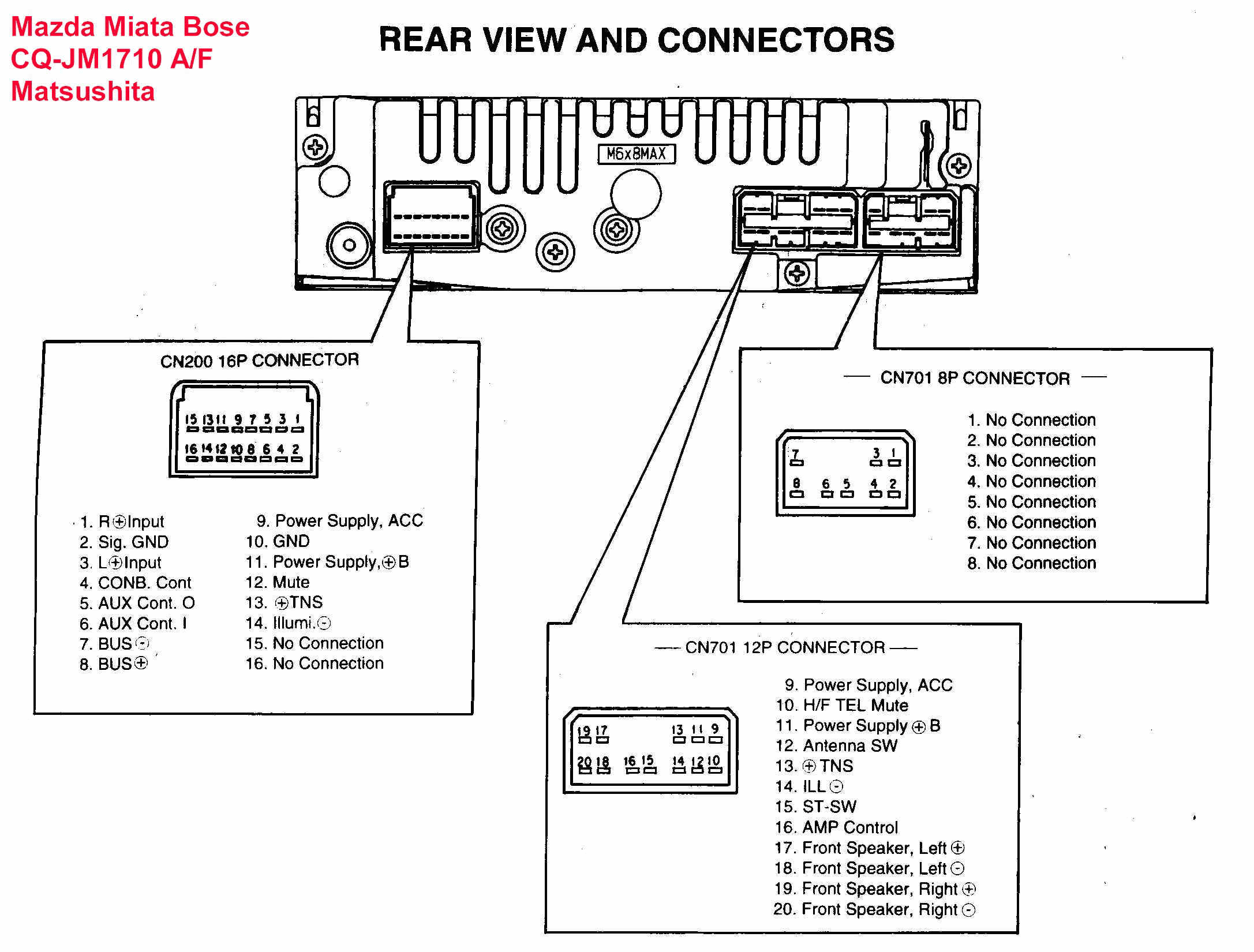 Acura Stereo Wiring Harness W Bose from lh5.googleusercontent.com