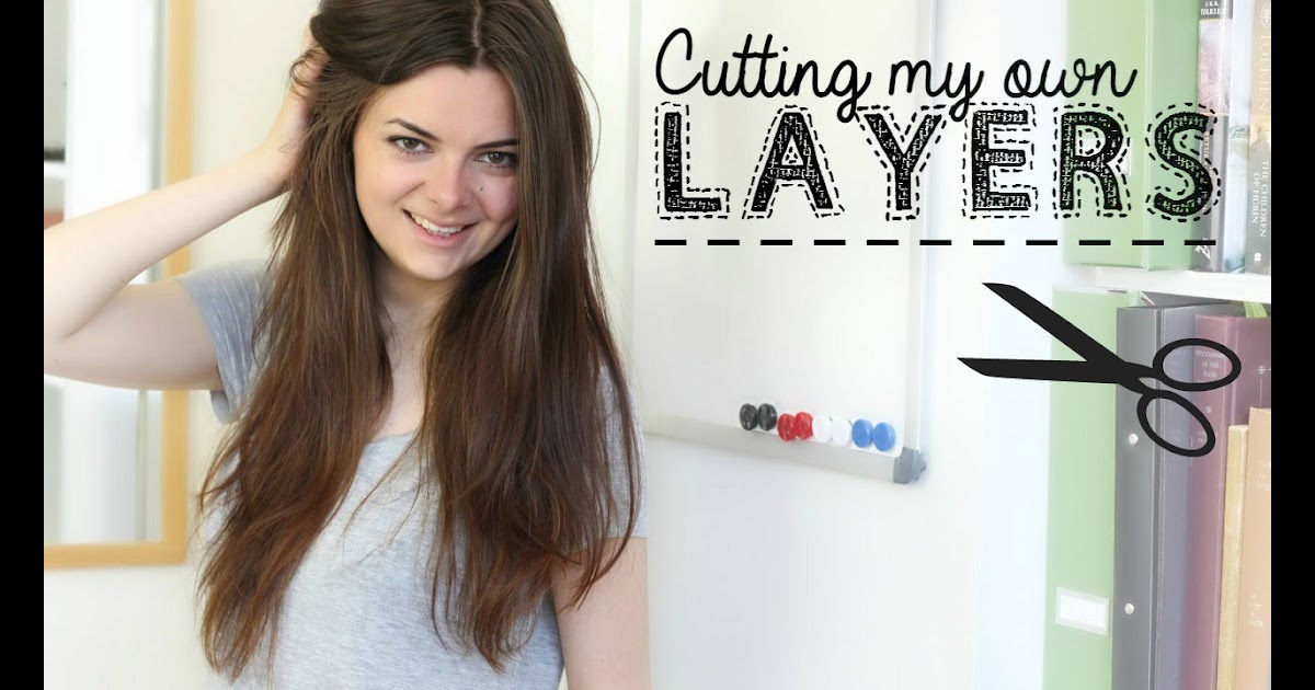 How To Cut Your Hair In Layers Yourself - How to Cut Short Layered Hair Myself 1